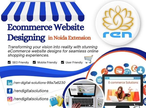 Ecommerce Website Designing in Noida Extension​